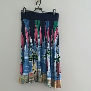Anthropologie  ric rac sketchbook skirt NWT xs